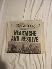 The Orange County Register 9/11 Heartache And Resolve Sept 13, 2001