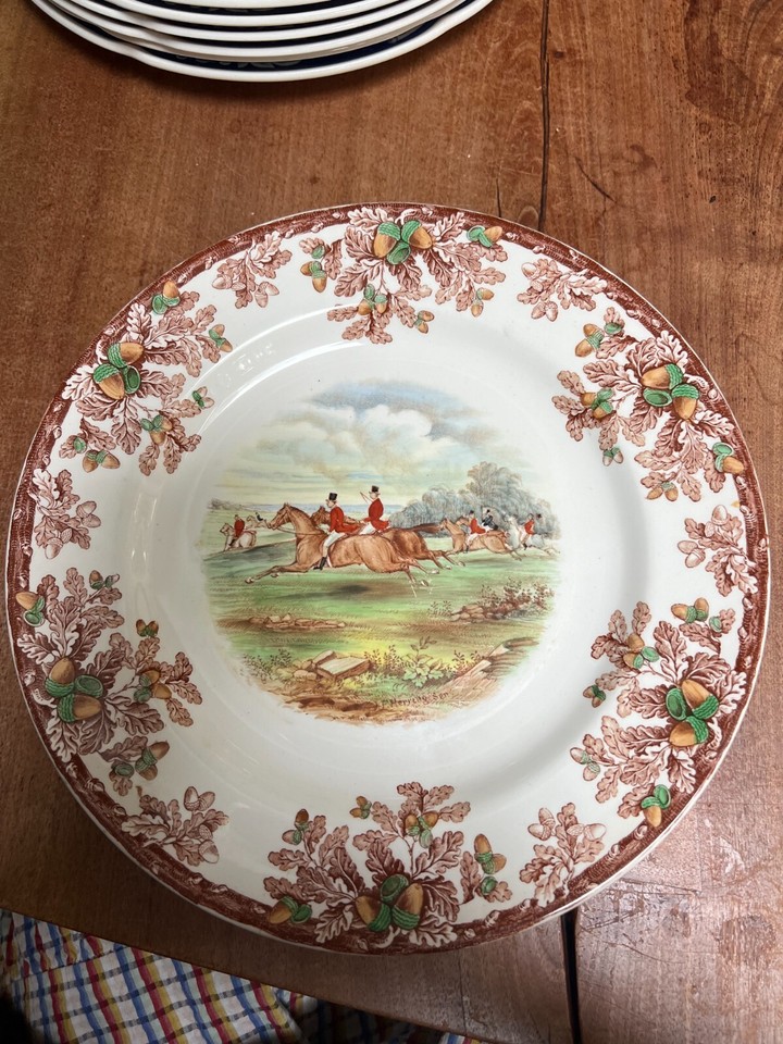 Copeland Spode China Hunting Plates eBay