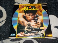 The Expendables Laserdisc LD Media Anthony Finetti Peter Nelson Free Ship 50