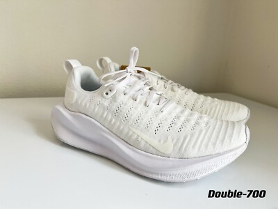Size 8.5 - Nike ReactX Infinity Run 4 Triple White W for