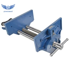 10" Cast Iron Woodworker's Bench Vise Quick Release Vice for Woodworking