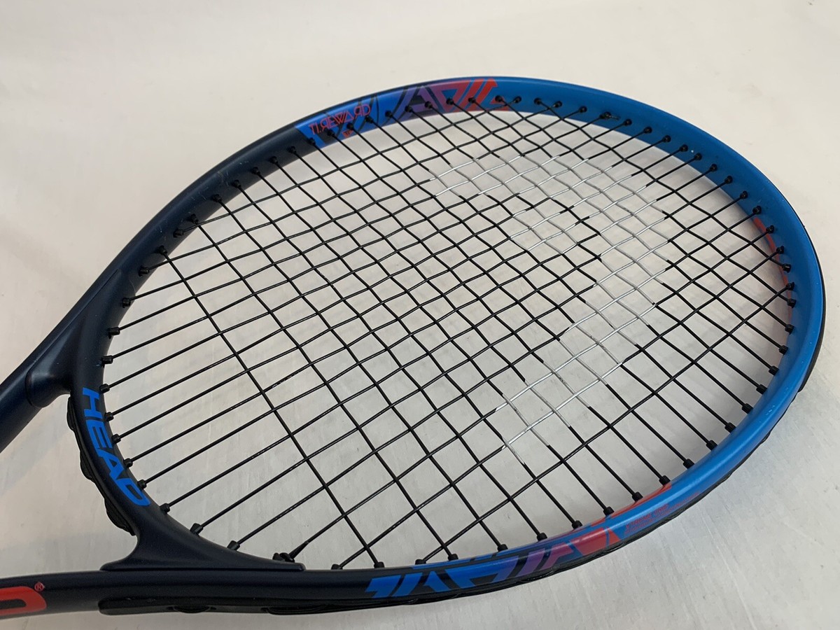 Raquette De Tennis Head Ti Reward, Taille De Grip 4 3/8, Titane Rouge Noir Bleu