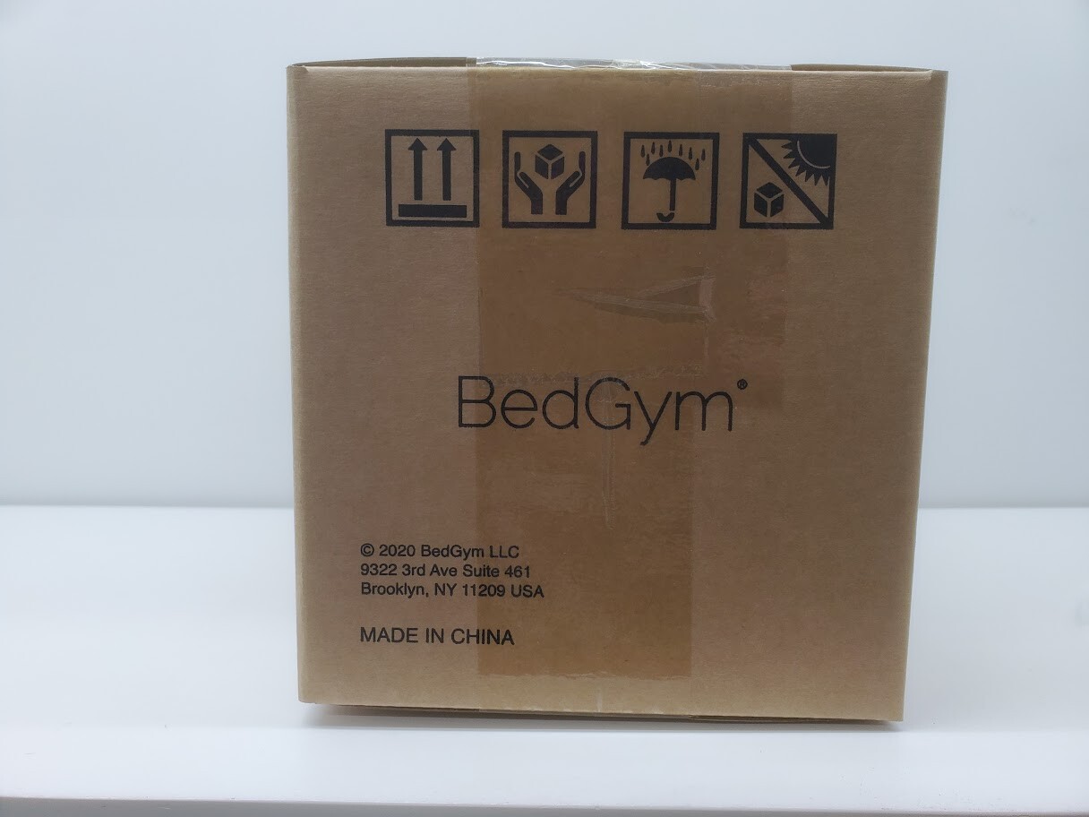 BedGym Workout in Bed Stretching & Strength System Resistance Bands w/travel bag