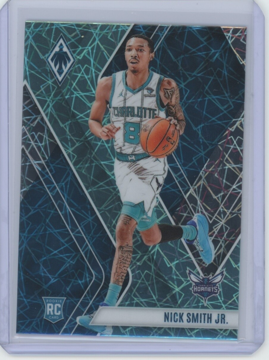 Nick Smith Jr Teal Lazer Prizm RC 2023-24 Phoenix NBA #255