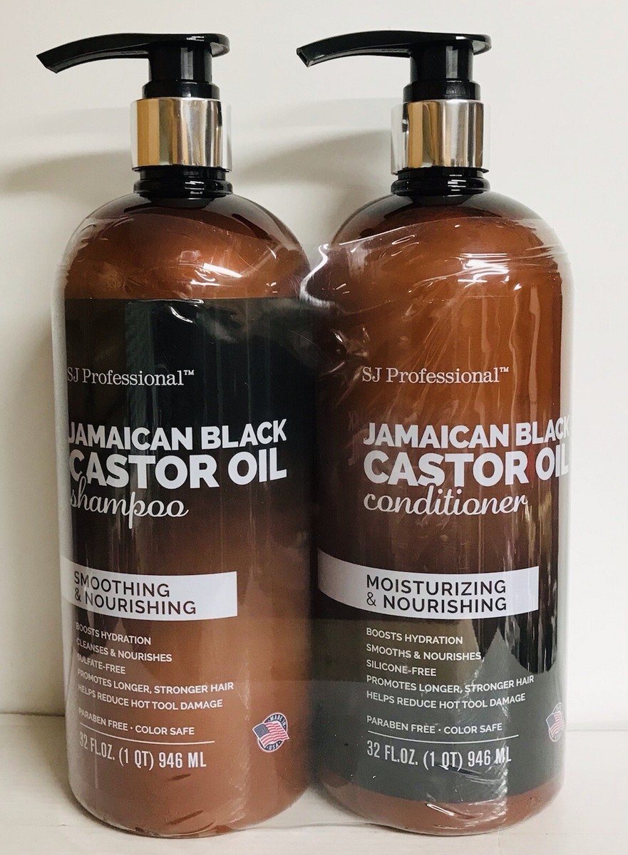 SJ Creations ~ Jamaican Black Castor Oil Shampoo & Conditioner