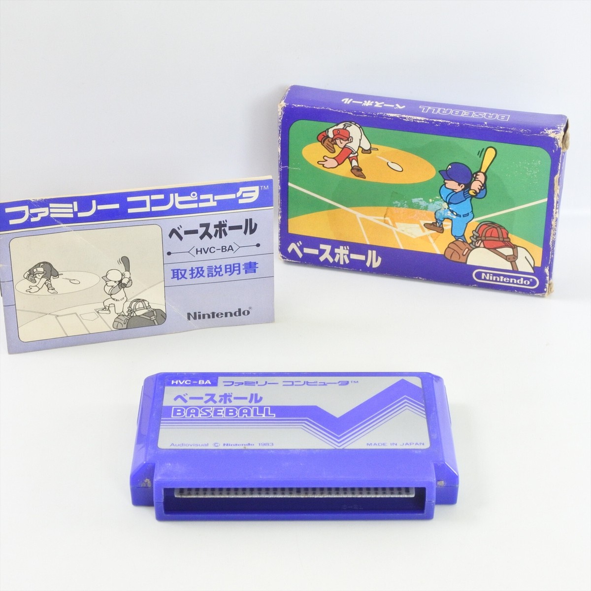 BASEBALL Blue Box HVC-BA Famicom Nintendo 2372 fc | eBay