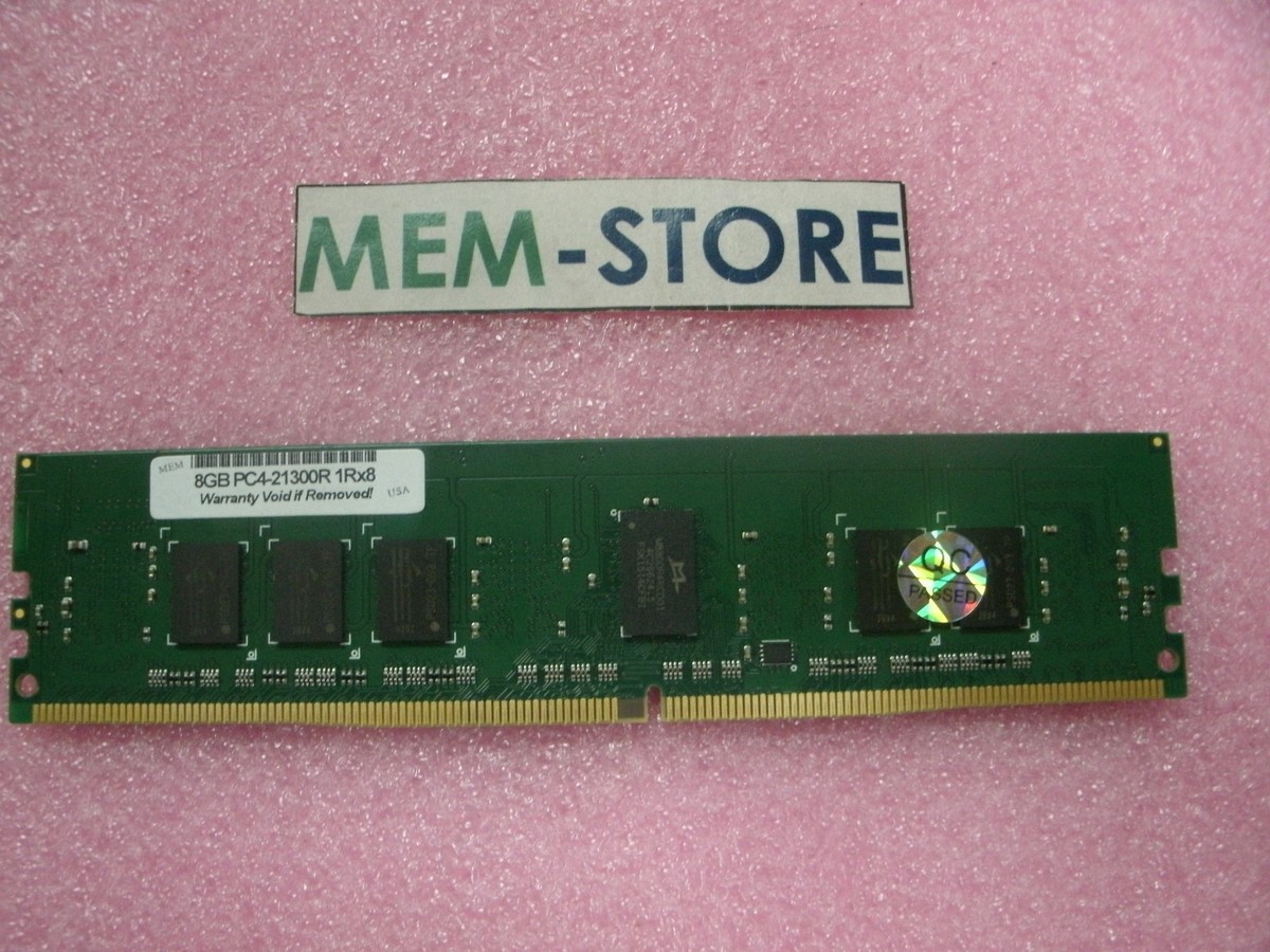 1XD84AA/AT 8GB DDR4-2666 PC4-21300 RDIMM Memory HP