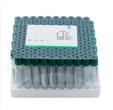 Tubos de recolección de sangre al vacío de laboratorio de animales domésticos de 10 ml 100 piezas heparina j