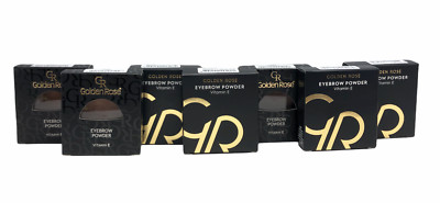 Golden Rose Eyebrow Powder w/ Vitamin E ( 2.5g/0.09Oz) NEW IN BOX *YOU PICK!*
