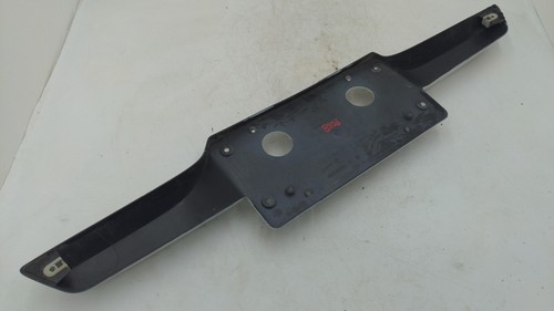 14 BMW I8 Rear Bumper Cover License Plate Trim White *gouges* 51127336308 - Picture 6 of 8