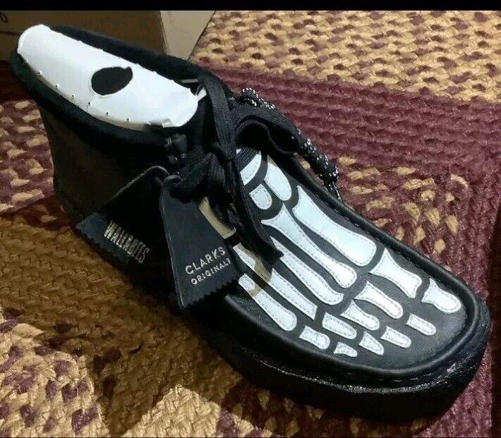 Vandy the Pink x Clark's Skeleton Wallabee Brand New Size 8 Vandy the Pink x Clark's Skeleton Wallabee Brand New Size 8