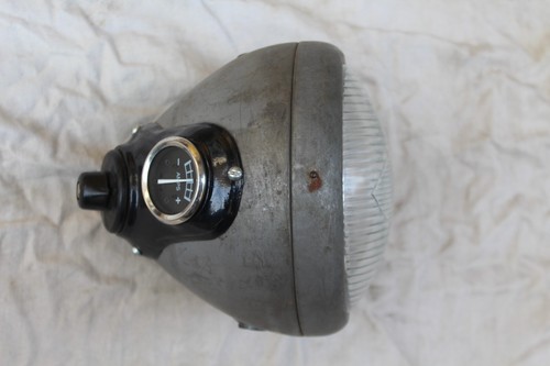 6" Lucas Mu42 Headlamp Head Light Headlight Complete Bsa Triumph Norton Ajs - Picture 2 of 6