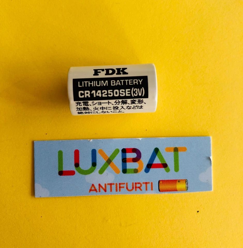 FDK CR14250SE 3V 850mAh formato 1/2AA Batteria al Litio