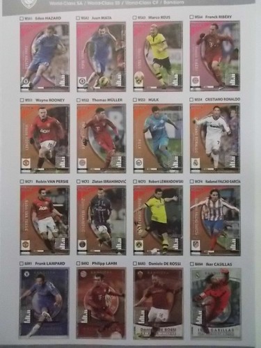 SALE Panini WCCF 2012-13 - Picture 39 of 51