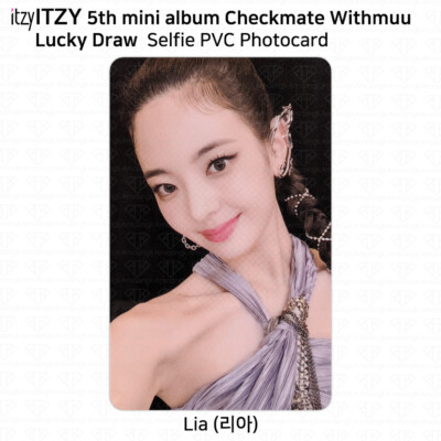 ITZY 5th Mini Album Checkmate Official Photocard Withmuu Lucky