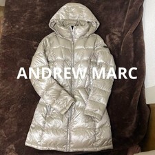 Andrew Marc Ladies' Long Down Jacket Size L / Size 10 ,keeps You Warm Up To -17°