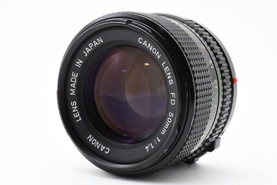 NearMINT] Canon NEW FD NFD 50mm f/1.4 MF Standard Lens from Japan