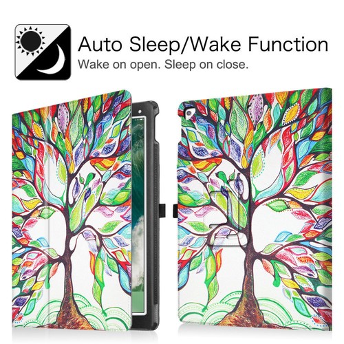 Funda tipo folio con soporte para dormir/despertar para iPad Pro 12.9 2.ª generación 2017/1.ª generación 2015 - Imagen 9 de 12
