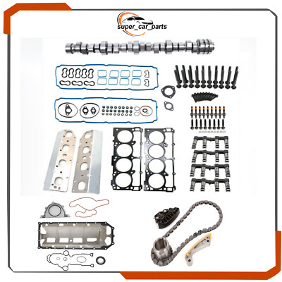 MDS Lifters Cam timing chain Head gasket kit for Dodge Ram 1500 5.7L Hemi 09-19