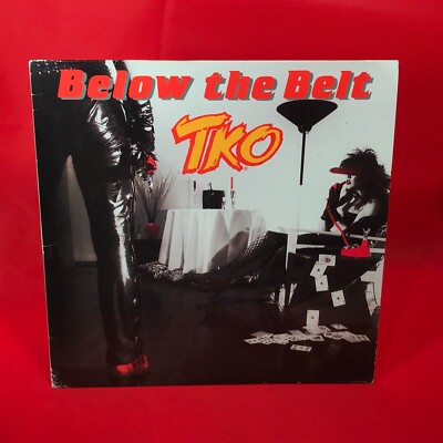 TKO Below The Belt 1986 niederländische Vinyl-LP Roadrunner Schallplatten Vorsicht vor dem Jäger