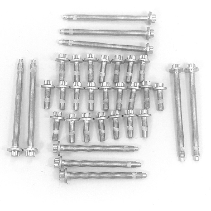 Engine Oil Pan Bolt Set For BMW X3 4 5 6 135i 325xi 328i 435i xDrive