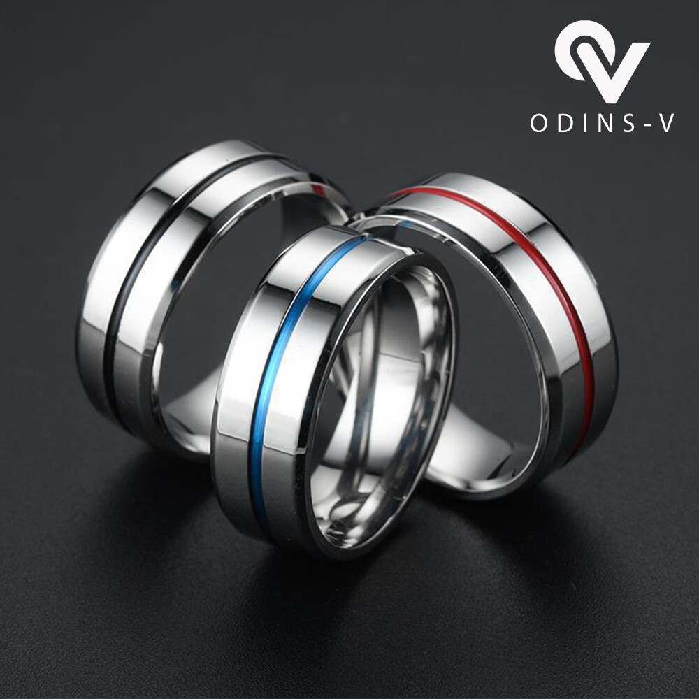 Fashion Mens Women Wedding Band Silver Celtic Dragon Titanium Steel Minimal Ring-image