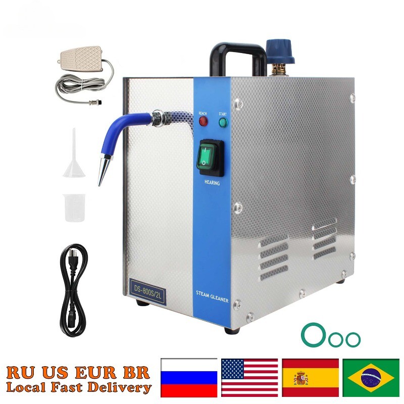 Jewelry Steam Cleaner Machine Stainless Steel Cleaning Equipment for Silver Gold