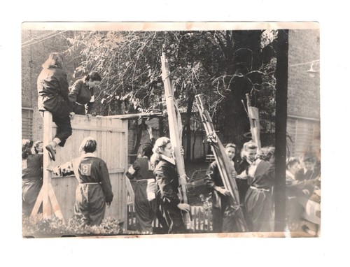 Red Cross Sanitary Defense Russia Propaganda Stalin Set 6 Photos с1950 - Picture 13 of 14