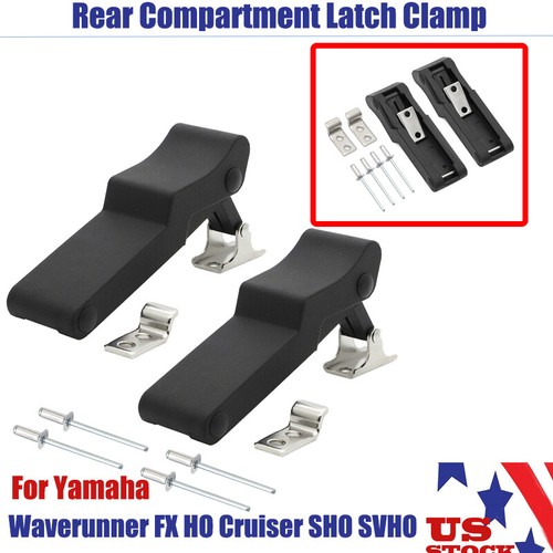 Yamaha Motorcycle Rear Fairings Rear Storage Compartment Hatch Latch For Yamaha Waverunner FX HO, SVHO Models   F2S U264L 01 00 Yamaha FX HO Rear Compartment Latch