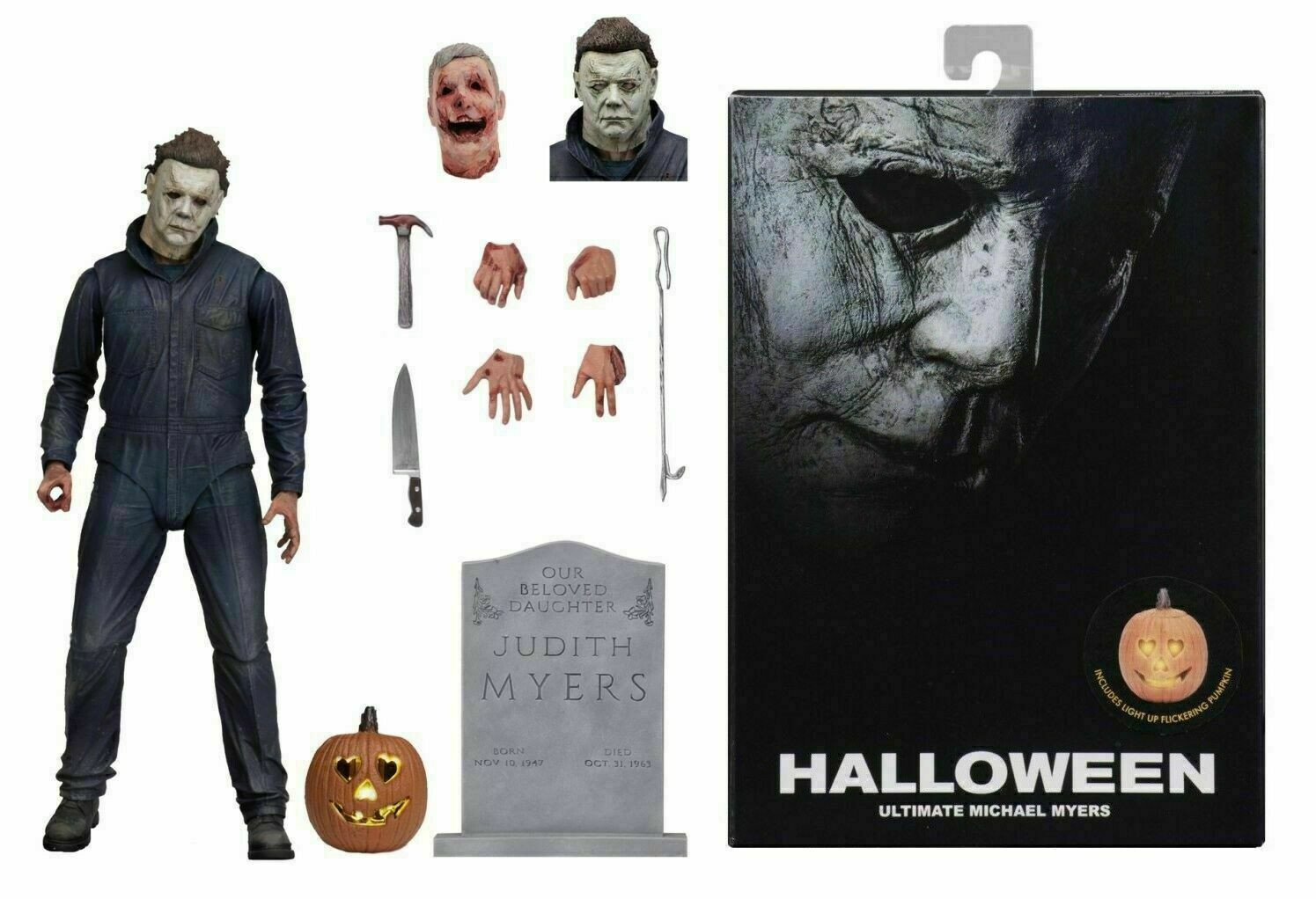 Official NECA Halloween Ultimate 7"" Michael Myers Horror Action Figure (2018)