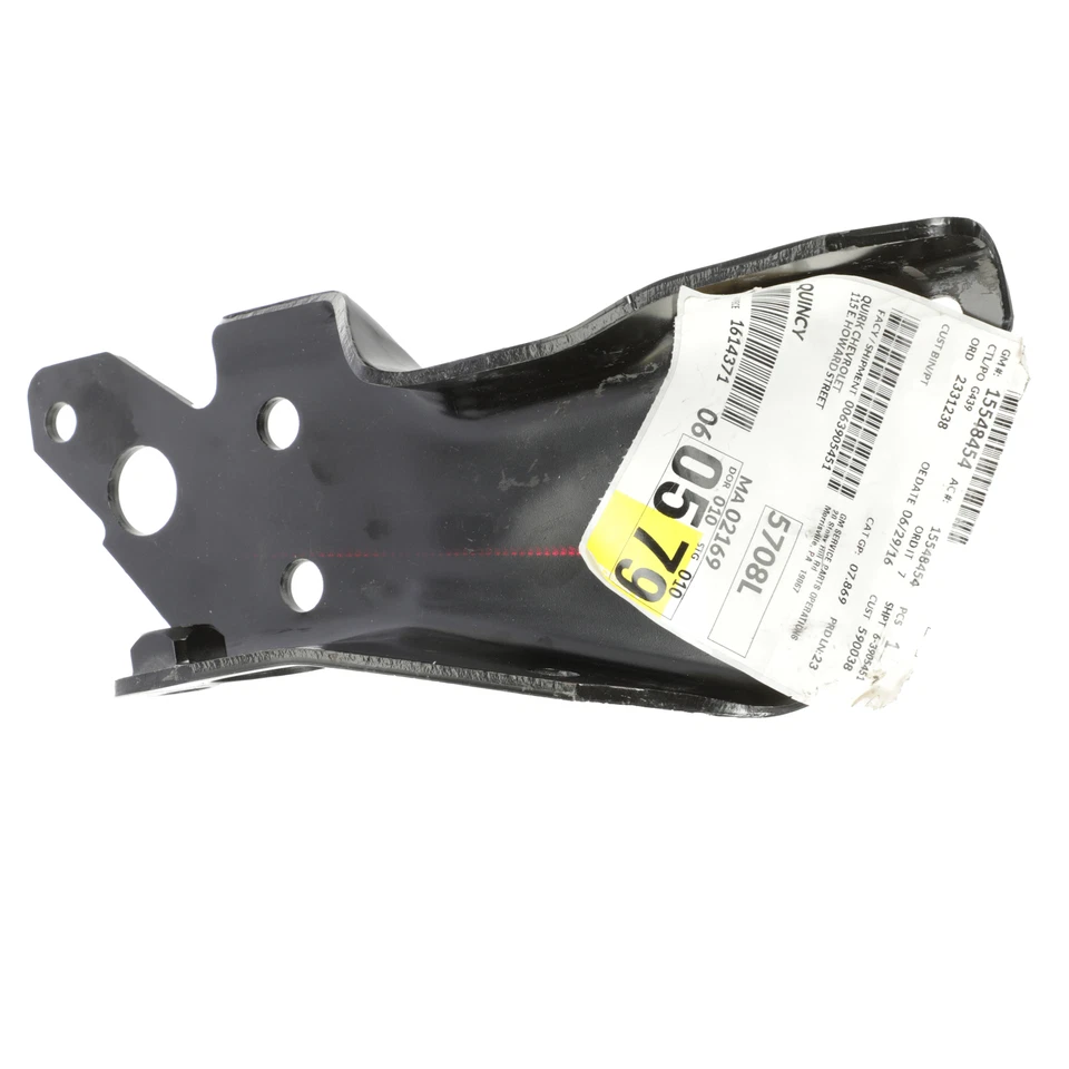 Оригинальный новый кронштейн ударной штанги бампера 88-00 Chevrolet GMC со стороны пассажира 15548454 - Изображение 2 из 4