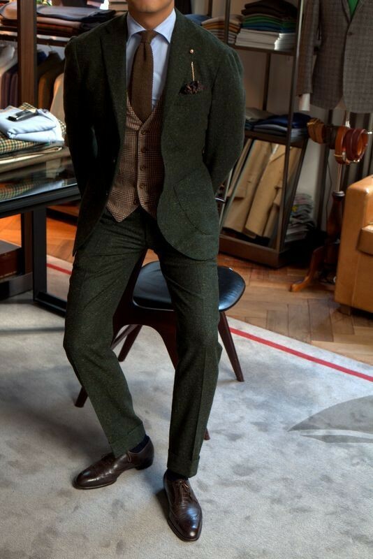 slim fit dress slacks Ask You Out Green Tweed Shift Dress – Shop the Mint main image 1