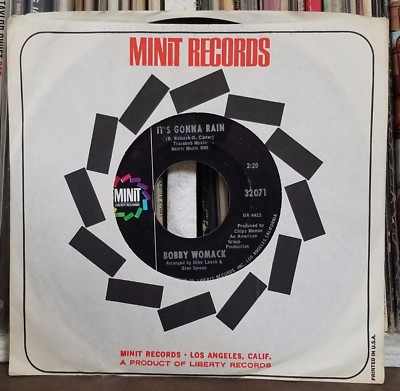 Bobby Womack | Northern Soul  45 | Thank You / It's Gonna Rain | Minit  32071