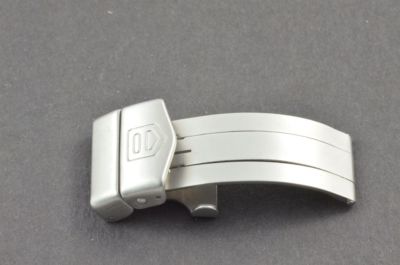 TAG HEUER STAHL LEDER BAND FALTSCHLIESSE 16MM STAHL FÜR LEDER BAND FC5000