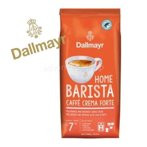 Dallmayr Home Barista crème café forte grains de café 1 kg - Photo 1/2