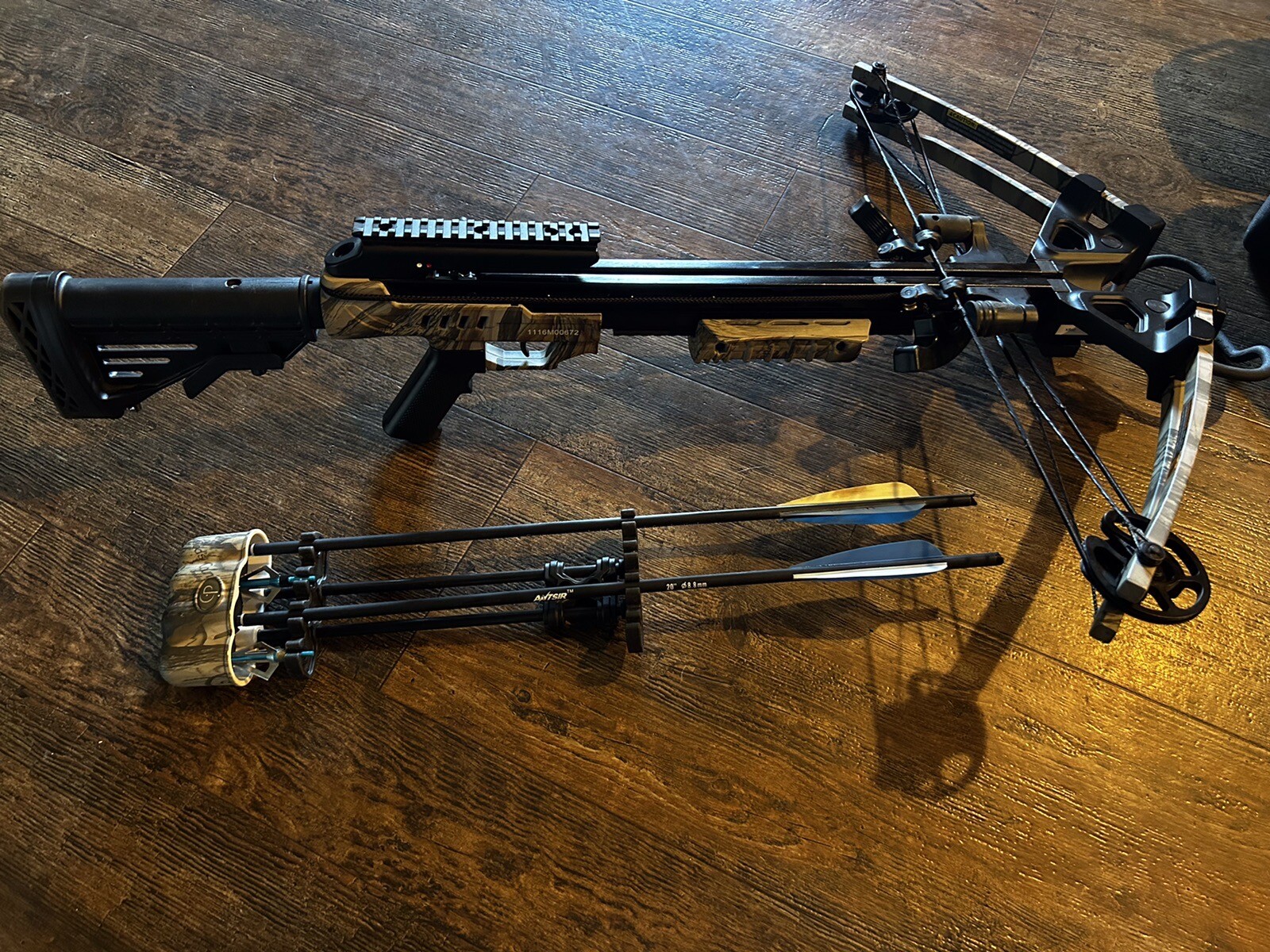 CenterPoint Crossbows Sniper370 370 camowith SPIRE PLANO Hard Case 2