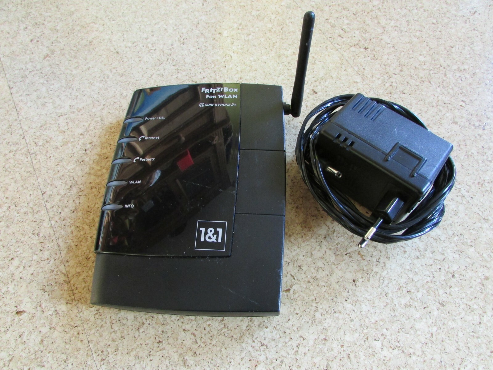 AVM FRITZBox Fon WLAN 7170 125 Mbps 4-Port 100 Mbps Verkabelt Router ...