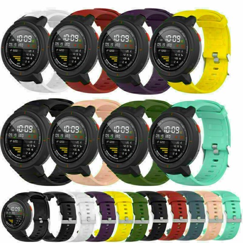 For Huami Amazfit Verge 3 Watch Silicone Wristband Bracelet Replace Part VER - Picture 2 of 22