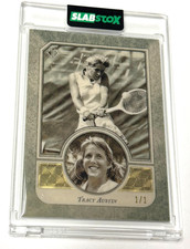 Marketplace image: Tracy Austin 2021 Topps Transcendent Chrome Tennis #40 Superfractor 1/1 3 SLAMS