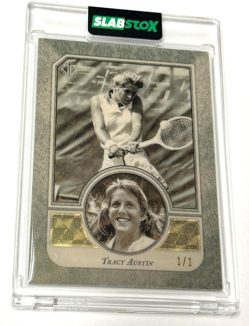 Tracy Austin 2021 Topps Transcendent Chrome Tennis #40 Superfractor 1/1 3 SLAMS