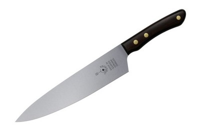 Friedrich Herder Thermo-Nuss Kochmesser - Klinge 21,5 cm, Walnuss-Thermoholz
