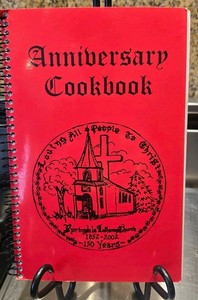 Vintage Church Recipe Cookbook Spiral Bound Inspirational Sayings