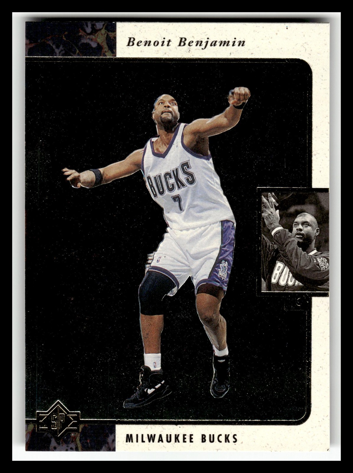 1995-96 SP #74 Benoit Benjamin