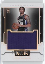 2023-24 Panini Noir Rookie Jumbo Material 16/99 Jalen Slawson #RJM-10 1pe9