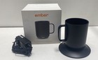 Ember CM17 Temperature Control Ceramic Mug Black 10oz Untested For Parts — photo 1