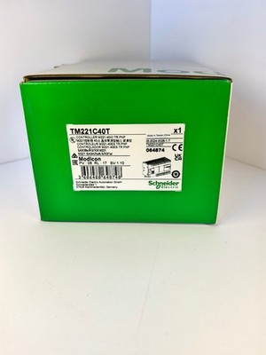 M221 Programmable Logic Controller 40 Point IO Source Output TM221C40T