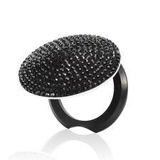 Bling Car Engine Start Button Cover Diamond Interior Crystal Push Start Button R