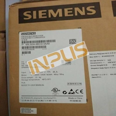 6SL3 224-0BE33-0AA0 SIEMENS 6SL3224-0BE33-0AA0 G120 PM240 Power Module Inverter