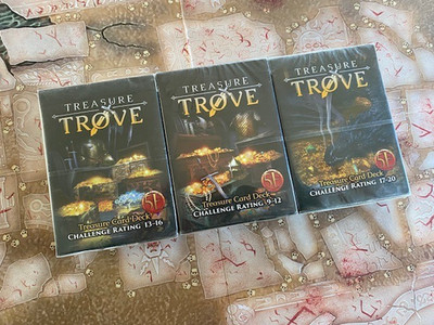 Nord Games TREASURE TROVE Deck lot new sealed OSR RPG