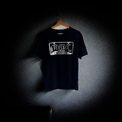 Original Versace Mainline T-Shirt Via Gesu 12 Cactus Milano Italy